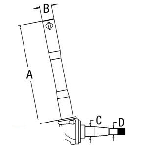 A-D4NN3105A STD SPINDLE (RH)         