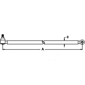 A-D4NN3304A DRAG LINK                