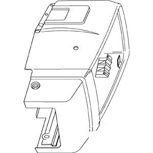 A-D4NN8N202C COVERING RADIATOR        