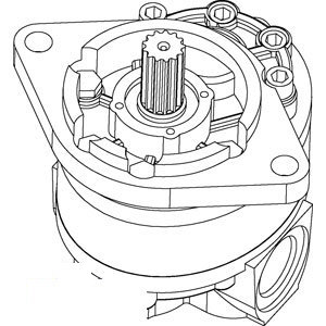A-D53690 HYDRAULIC PUMP           