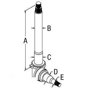 A-D5NN3105C SPINDLE (RH)             
