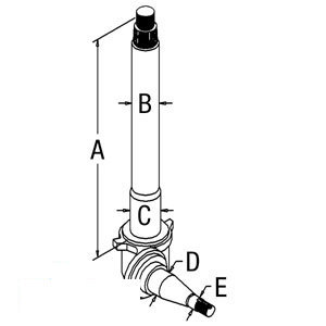 A-D5NN3106C SPINDLE (LH)             
