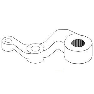 A-D5NN3131B STEERING ARM             