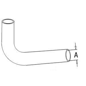 A-D5NN8260C RADIATOR HOSE UPPER      