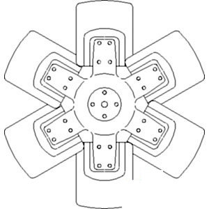 A-D5NN8600G FAN 6 BLADE              