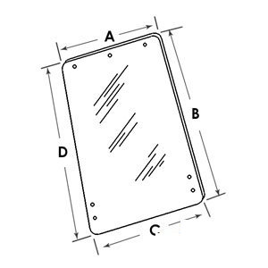 A-D5NN9425722B GLASS SIDE WINDOW        