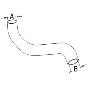 A-C5NN8286C RADIATOR HOSE BOTTOM     