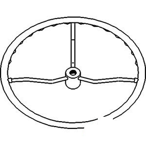 A-D7NN3600A STEERING WHEEL (15