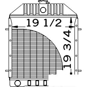 A-D81055 RADIATOR                 