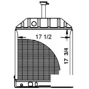 A-D8NN8005BB RADIATOR                 