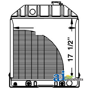 A-D8NN8005SB RADIATOR                 