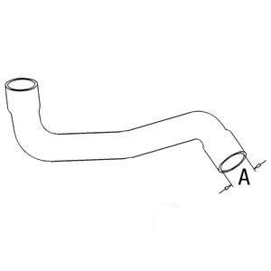 A-D8NN8286AA RADIATOR HOSE LOWER      