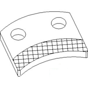 A-D8NNC737BB BRAKE PAD PTO            