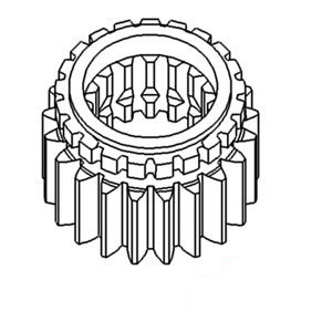 A-E0NN7106BA GEAR COUPLING            
