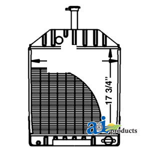 A-E0NN8005EA15L RADIATOR                 