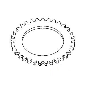 A-E1658 PLATE PTO CLUTCH DRIVING 