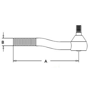 A-E1NN3289AA TIE ROD SHORT            