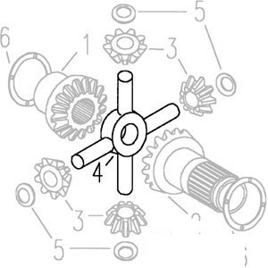 A-E1NN4211AB SPIDER DIFFERENTIAL      