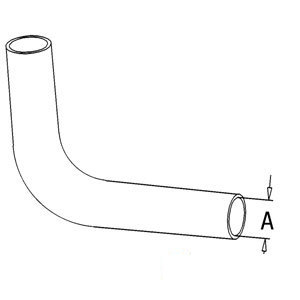 A-E3NN8333AA RADIATOR HOSE UPPER      