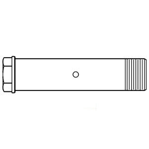 A-E4NN3127AA PIN FRONT AXLE           