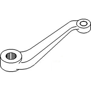 A-E4NN3590AA STEERING BOX DROP ARM    