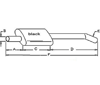 A-E4NN5230FA17M MUFFLER                  