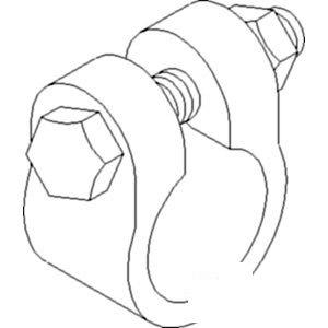 A-E6NN3287AA CLAMP TIE ROD            