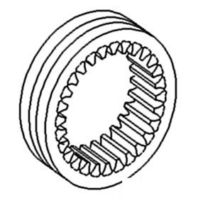A-E6NN7106AA COUPLING MAIN SHAFT      