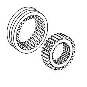 A-82983825 REAR GEAR SHIFT COUPLER  