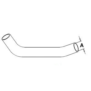 A-E6NN8260AA RADIATOR HOSE UPPER      