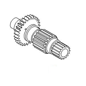 A-E7NN7C094AA SHAFT TRANSMISSION MAIN  