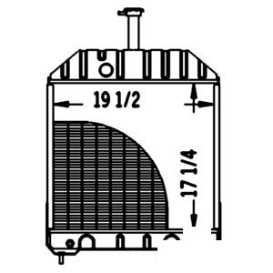 A-E7NN8005DA RADIATOR                 