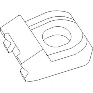 A-E9NN1043BB11G CLAMP REAR RIM           