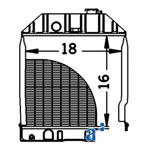A-F0NN8005EA15M RADIATOR                 