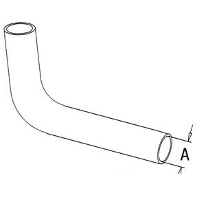 A-F0NN8260CA RADIATOR HOSE UPPER      
