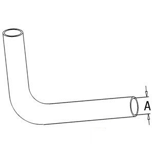 A-F0NN8260DA RADIATOR HOSE UPPER      