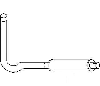 A-FD2110 VERTICAL MUFFLER ASSY.   