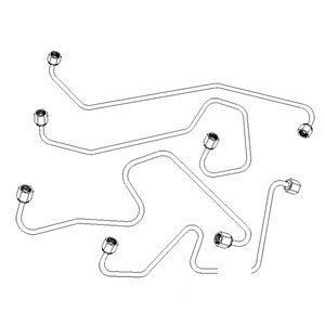 A-FPL600 INJECTION LINE SET (4-CYL