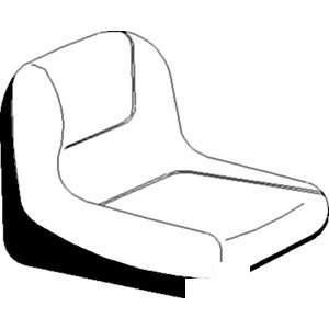 A-GY20495 SEAT LAWN TRACTOR        