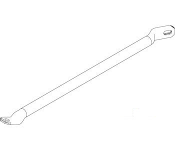 A-H126335 PIPE SUPPORT; DEFLECTOR  