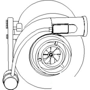 A-J800426 TURBOCHARGER             