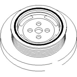 A-J925568 PULLEY DAMPER            