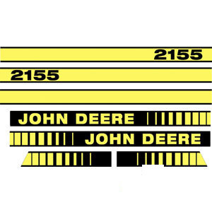 A-JD2155 DECAL SET HOOD           