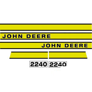 A-JD2240E DECAL SET                