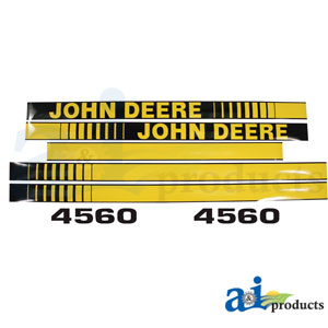 A-JD4560 DECAL SET HOOD
