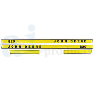 John Deere TRACTOR DECAL-SET 