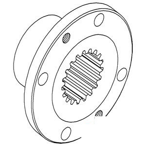 A-K200465 COUPLER CRANKSHAFT       