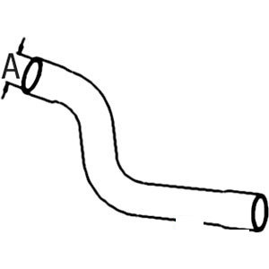 A-K201976 RADIATOR HOSE LOWER      