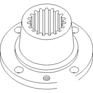 A-K201984 COUPLER HYD. PUMP DRIVE  