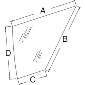 A-K262938 GLASS LOWER DOOR (RH)    